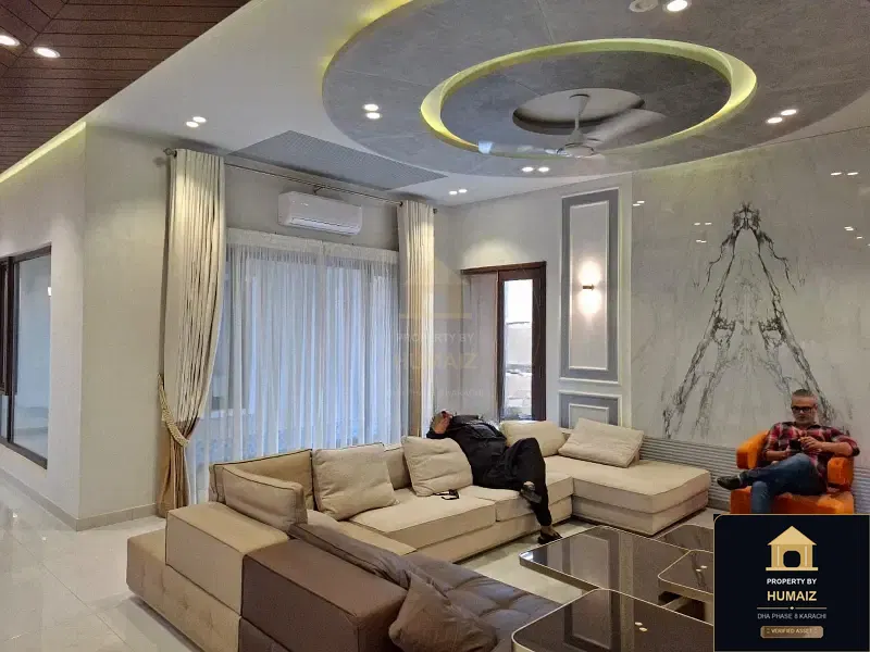 1,000 Sq. Yd. 6-Bedroom Luxury Villa (Private Pool, Residence 5) in DHA Phase 8 For Rent in DHA Phase 8 Karachi — Photograph 11