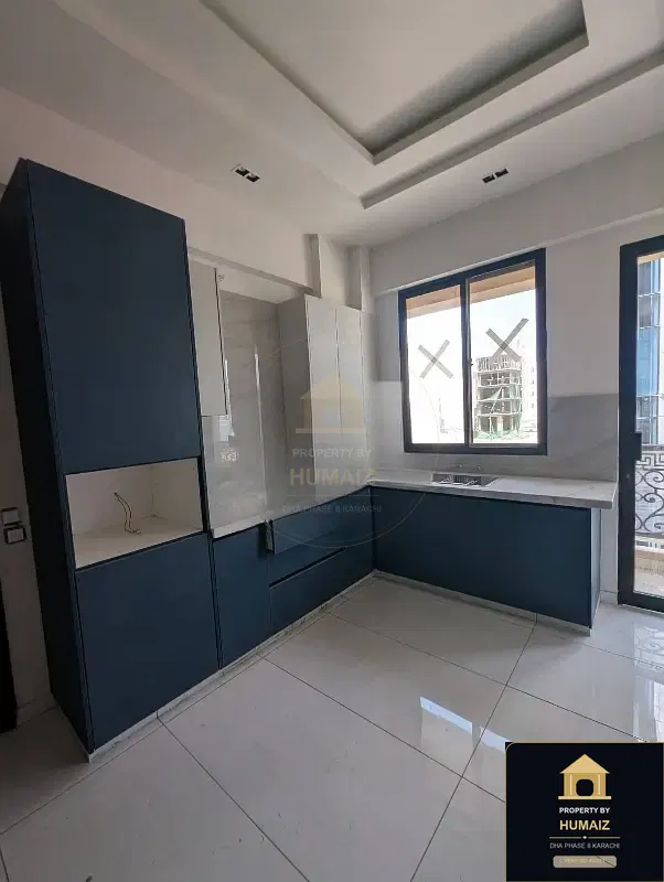 3-Bedroom Luxury Apartment (Brand New, 3 Bath, Suite 2) on Al-Murtaza Commercial For Rent in DHA Phase 8 Karachi — Property by Humaiz Architectural Asset