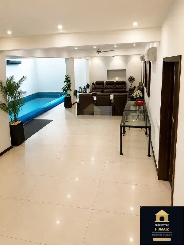 500 Sq. Yd. 5-Bedroom Luxury Villa (Private Pool, 6 Bath, Residence 6) in Zone A For Sale in DHA Phase 8 Karachi — Photograph 5