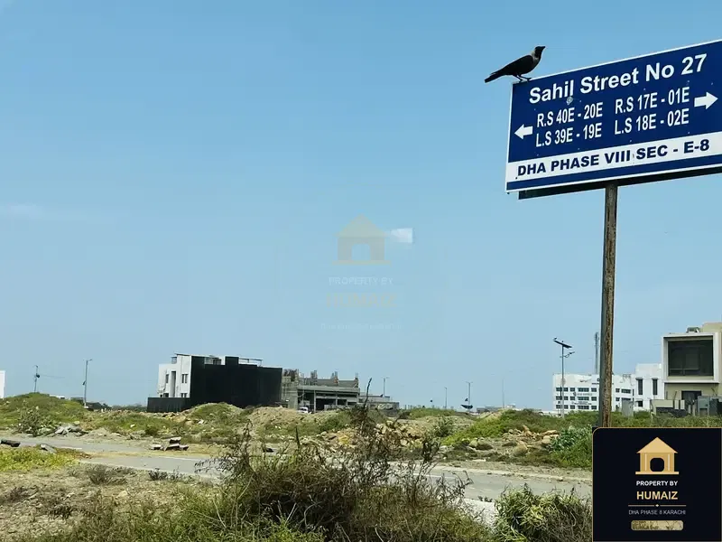 2,000 Sq. Yd. Residential Plot (Parcel 1) in Khayaban-e-Ghalib For Sale in DHA Phase 8 Karachi — Property by Humaiz Architectural Asset