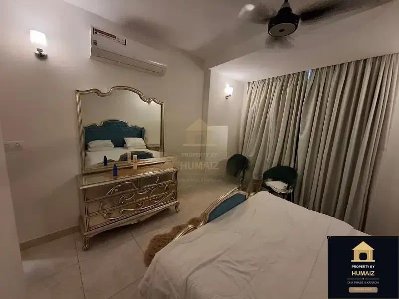 4-Bedroom Luxury Apartment (Sea Facing, 5 Bath, Suite 7) at Pearl Towers For Rent in DHA Phase 8 Karachi — Photograph 24