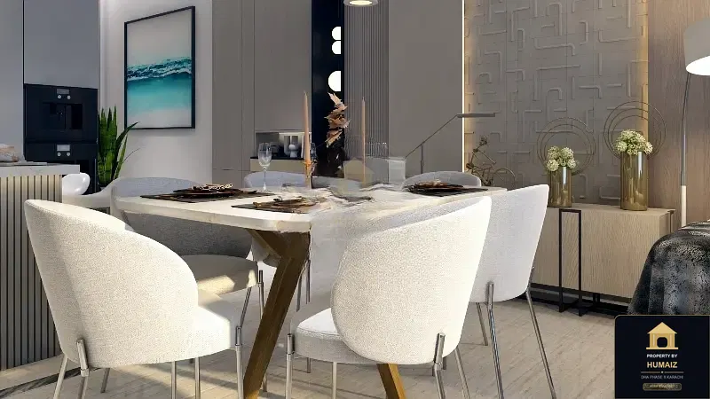 1-Bedroom Luxury Apartment (Sea Facing, 1 Bath, Suite 83) at HMR Waterfront For Sale in DHA Phase 8 Karachi — Photograph 11