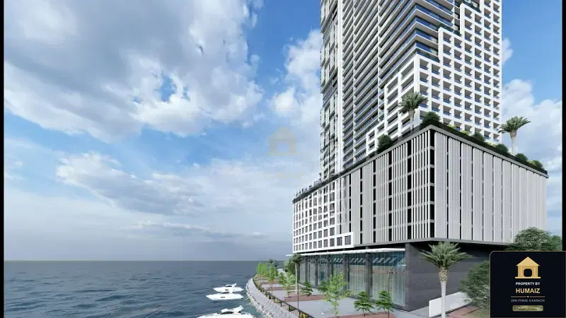 3-Bedroom Luxury Apartment (3 Bath, Suite 67) at HMR Waterfront For Sale in DHA Phase 8 Karachi — Photograph 2