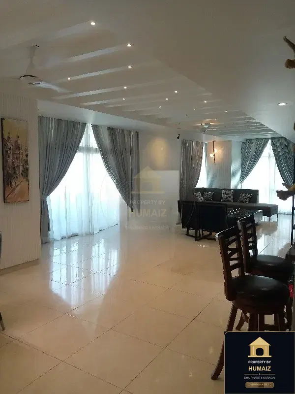 3-Bedroom Luxury Apartment (Sea Facing, 4 Bath, Suite 16) at Pearl Towers For Rent in DHA Phase 8 Karachi — Photograph 14