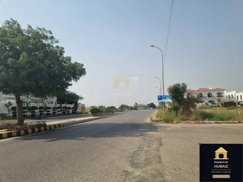 500 Sq. Yd. Residential Plot (West Open, Parcel 5) at Creek Vistas For Sale in DHA Phase 8 Karachi — Photograph 3