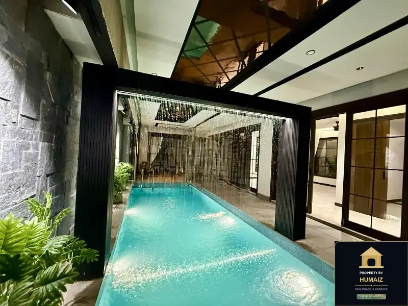 500 Sq. Yd. 5-Bedroom Luxury Villa (Private Pool, 6 Bath, Residence 1) in Khayaban-e-Shujaat For Sale in DHA Phase 8 Karachi — Photograph 19