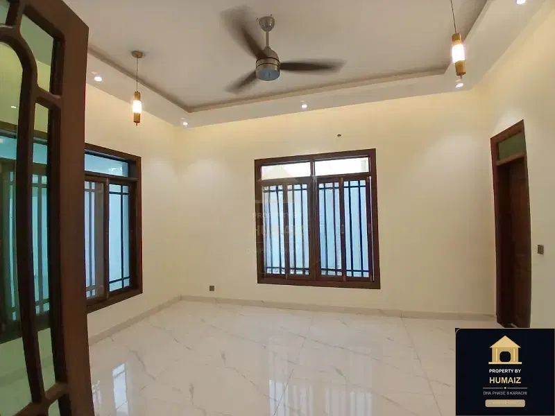 666 Sq. Yd. 5-Bedroom Luxury Villa (Basement, 6 Bath, Residence 1) in Zone A For Sale in DHA Phase 8 Karachi — Property by Humaiz Architectural Asset