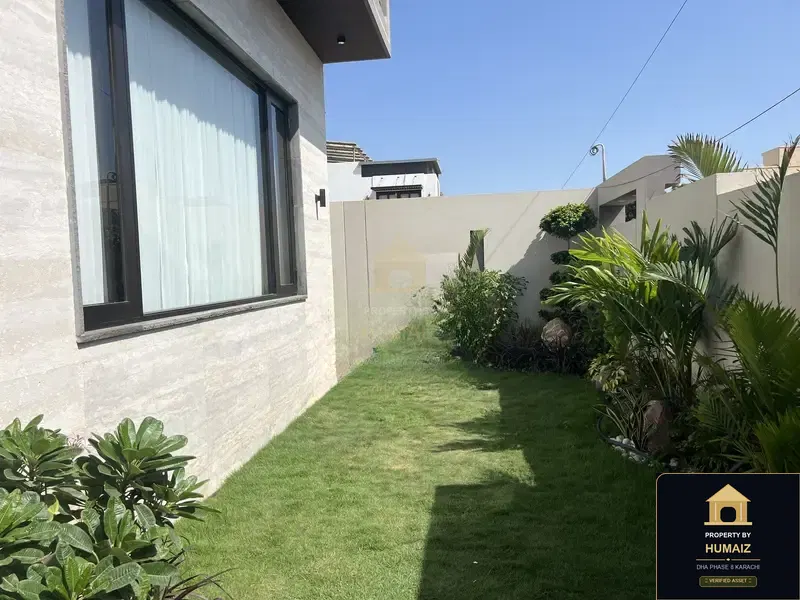 500 Sq. Yd. 5-Bedroom Luxury Villa (West Open, 5 Bath, Residence 65) in DHA Phase 8 For Sale in DHA Phase 8 Karachi — Property by Humaiz Architectural Asset