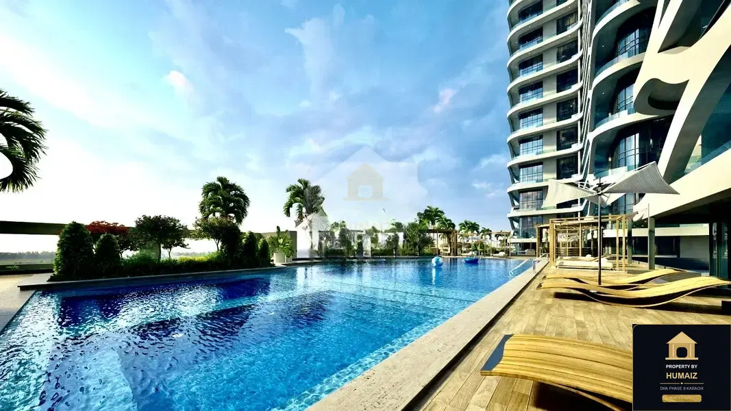 3-Bedroom Luxury Apartment (Corner, 5 Bath, Suite 8) at HMR Waterfront For Sale in DHA Phase 8 Karachi — Photograph 14