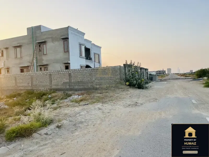 500 Sq. Yd. Residential Plot (Parcel 2) in Zone E For Sale in DHA Phase 8 Karachi — Property by Humaiz Architectural Asset