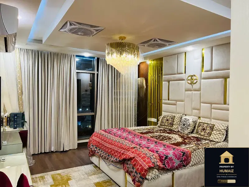 2-Bedroom Luxury Apartment (Private Pool, 3 Bath, Suite 8) at Reef Towers For Sale in DHA Phase 8 Karachi — Photograph 17