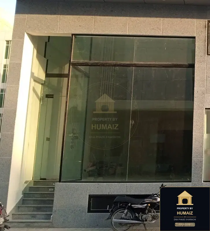 89 Sq. Yd. Commercial Retail Shop (Basement, 1 Bath, Unit 1) on Al-Murtaza Commercial For Sale in DHA Phase 8 Karachi — Property by Humaiz Architectural Asset