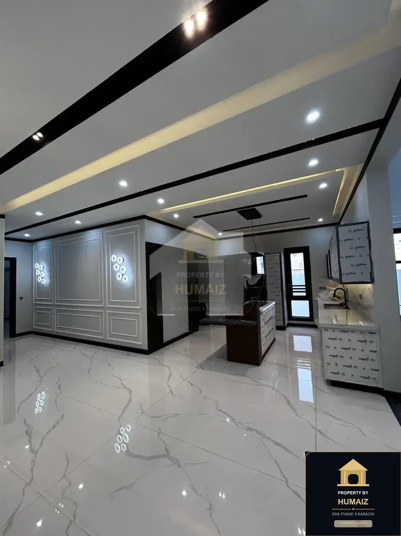 500 Sq. Yd. 5-Bedroom Luxury Villa (Basement, 6 Bath, Residence 76) in DHA Phase 8 For Sale in DHA Phase 8 Karachi — Photograph 8
