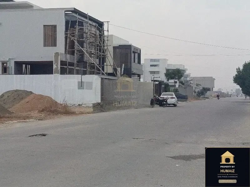 500 Sq. Yd. Residential Plot (West Open, Parcel 10) in Khayaban-e-Shujaat For Sale in DHA Phase 8 Karachi — Photograph 5