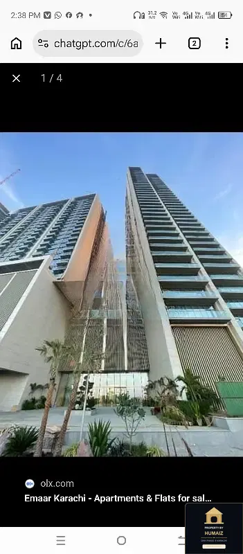 2-Bedroom Luxury Apartment (Sea Facing, 3 Bath, Suite 58) at The Views For Sale in DHA Phase 8 Karachi — Photograph 4