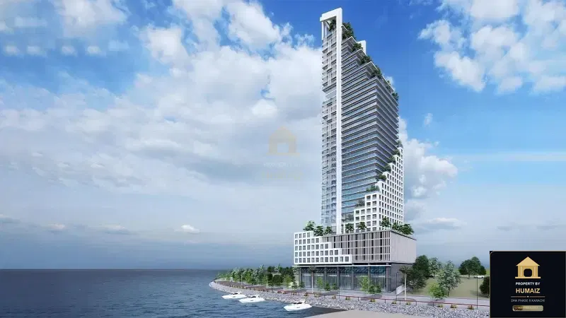 3-Bedroom Luxury Apartment (Sea Facing, 3 Bath, Suite 45) at HMR Waterfront For Sale in DHA Phase 8 Karachi — Photograph 21
