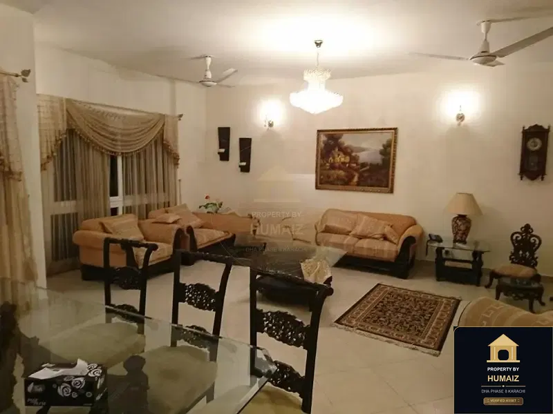 500 Sq. Yd. 6-Bedroom Luxury Villa (Private Pool, 7 Bath, Residence 17) in Zone A For Sale in DHA Phase 8 Karachi — Photograph 8