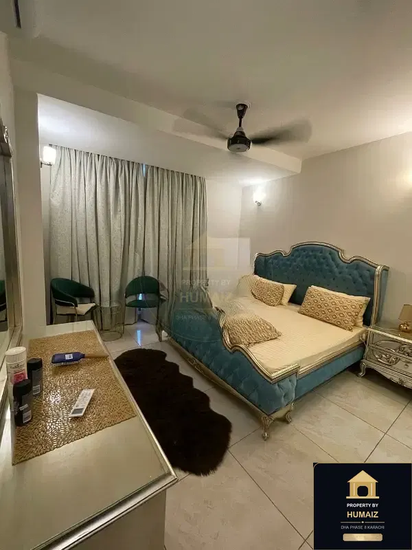 2-Bedroom Luxury Apartment (Sea Facing, 3 Bath, Suite 13) at Pearl Towers For Rent in DHA Phase 8 Karachi — Photograph 8