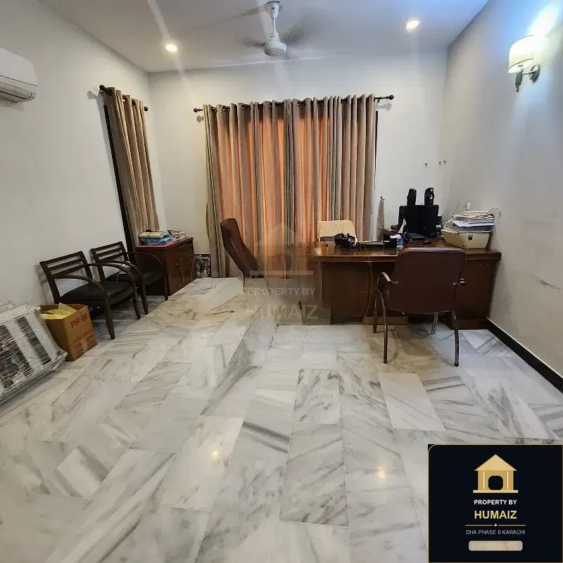 500 Sq. Yd. 6-Bedroom Luxury Villa (West Open, 6 Bath, Residence 5) in Zone B For Sale in DHA Phase 8 Karachi — Photograph 4