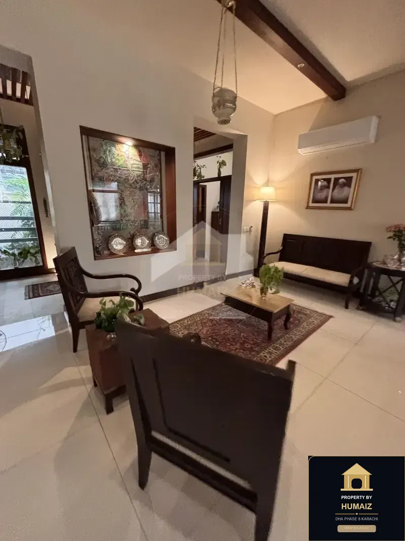 500 Sq. Yd. 6-Bedroom Luxury Villa (West Open, 6 Bath, Residence 10) on Zulfiqar Commercial For Sale in DHA Phase 8 Karachi — Property by Humaiz Architectural Asset