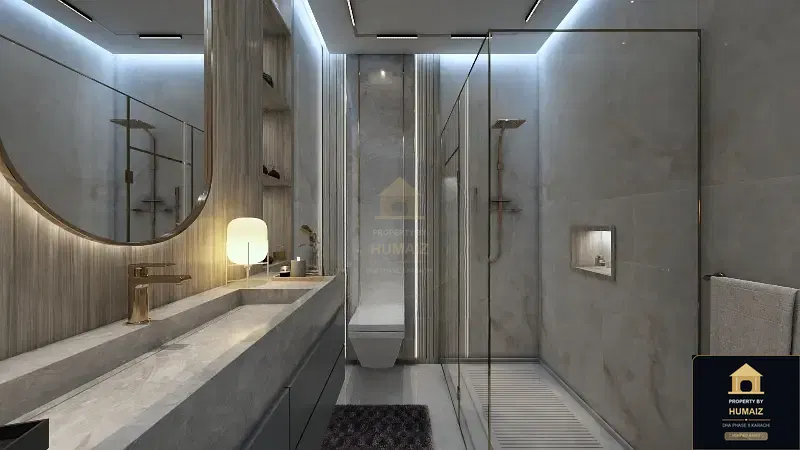 1-Bedroom Luxury Apartment (Sea Facing, 1 Bath, Suite 83) at HMR Waterfront For Sale in DHA Phase 8 Karachi — Photograph 15