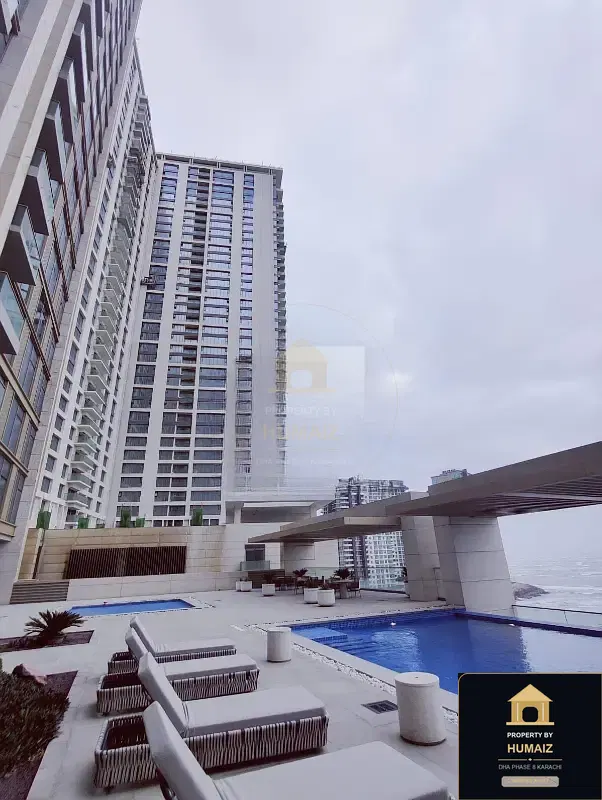 3-Bedroom Luxury Apartment (Private Pool, 5 Bath, Suite 64) at The Views For Sale in DHA Phase 8 Karachi — Photograph 3