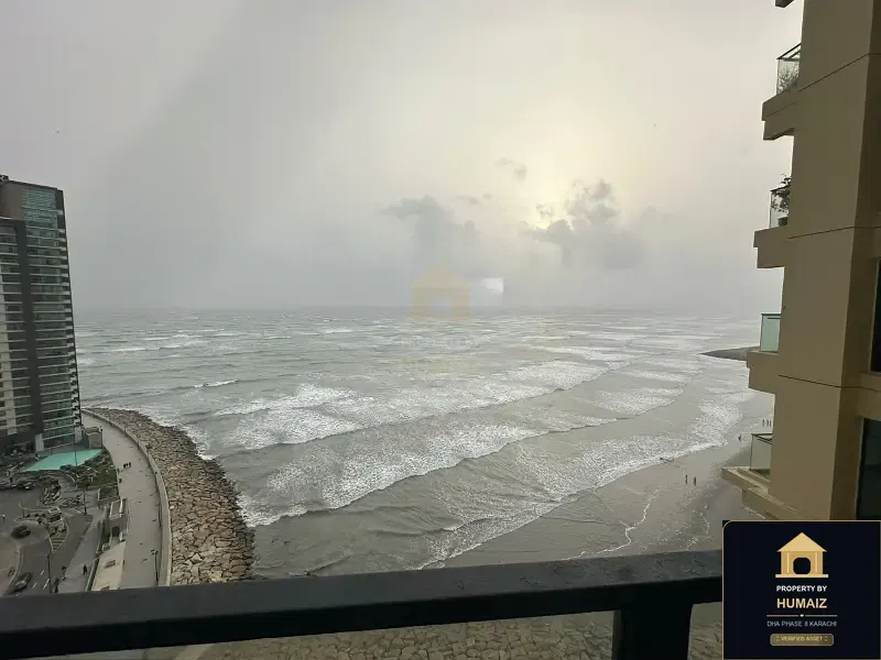 3-Bedroom Luxury Apartment (Sea Facing, 5 Bath, Suite 17) at Coral Towers For Sale in DHA Phase 8 Karachi — Property by Humaiz Architectural Asset