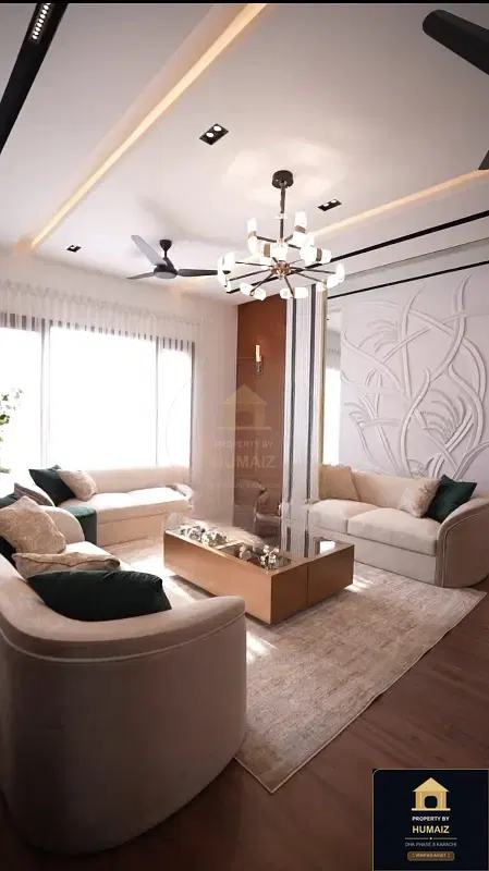 500 Sq. Yd. 5-Bedroom Luxury Villa (Basement, 7 Bath, Residence 15) in DHA Phase 8 For Sale in DHA Phase 8 Karachi — Property by Humaiz Architectural Asset