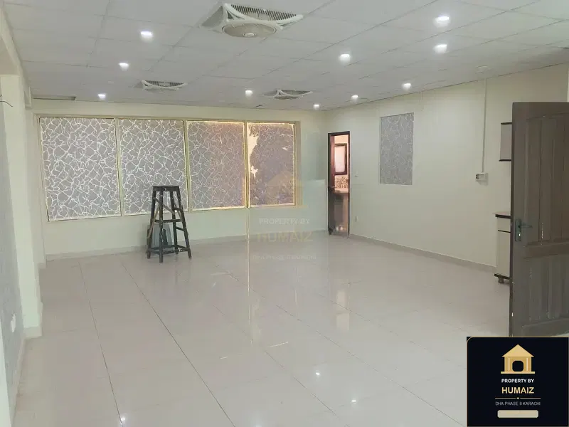 111 Sq. Yd. Corporate Office Space (1 Bath, Unit 6) on Al-Murtaza Commercial For Rent in DHA Phase 8 Karachi — Photograph 3