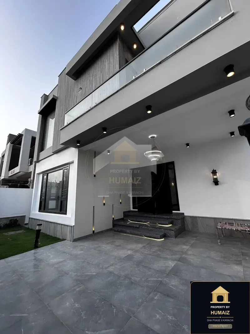 500 Sq. Yd. 5-Bedroom Luxury Villa (Basement, 6 Bath, Residence 76) in DHA Phase 8 For Sale in DHA Phase 8 Karachi — Photograph 2
