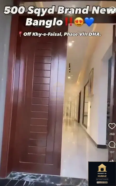 500 Sq. Yd. 6-Bedroom Luxury Villa (Basement, 7 Bath, Residence 66) in DHA Phase 8 For Sale in DHA Phase 8 Karachi — Property by Humaiz Architectural Asset
