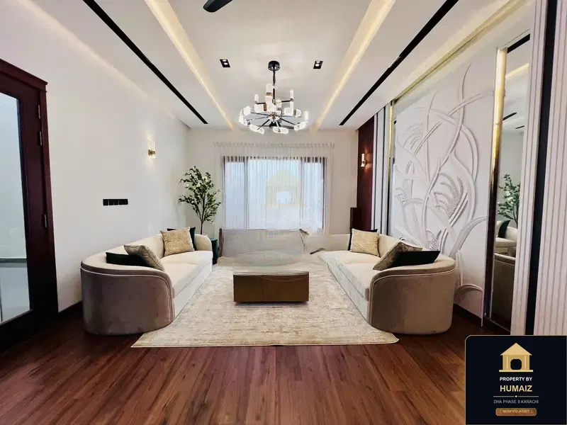 500 Sq. Yd. 5-Bedroom Luxury Villa (West Open, 6 Bath, Residence 13) in DHA Phase 8 For Sale in DHA Phase 8 Karachi — Property by Humaiz Architectural Asset