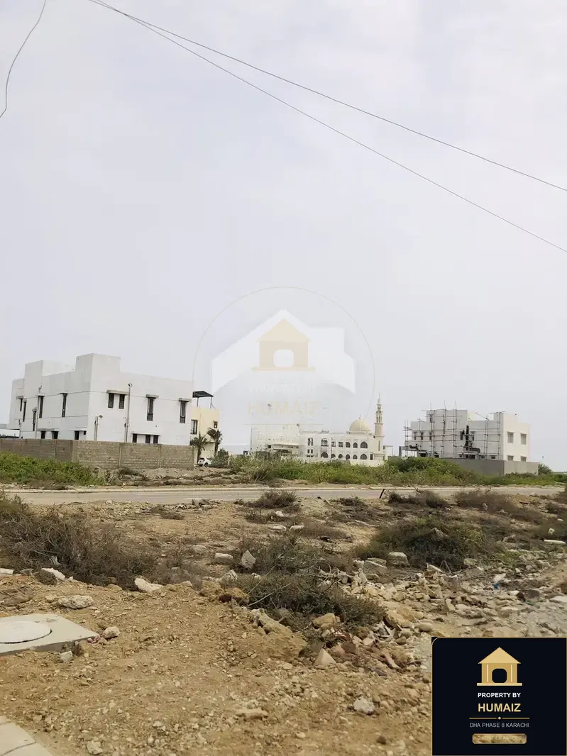 500 Sq. Yd. Residential Plot (Parcel 6) in Khayaban-e-Sahil For Sale in DHA Phase 8 Karachi — Property by Humaiz Architectural Asset
