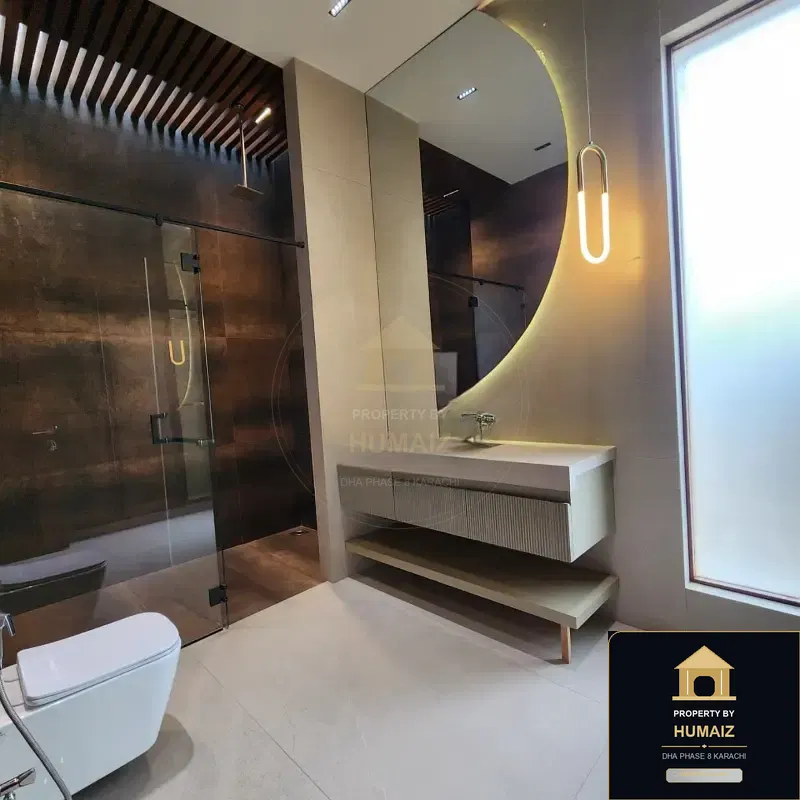 1,000 Sq. Yd. 6-Bedroom Luxury Villa (Private Pool, 6 Bath, Residence 1) in Zone B For Sale in DHA Phase 8 Karachi — Photograph 7