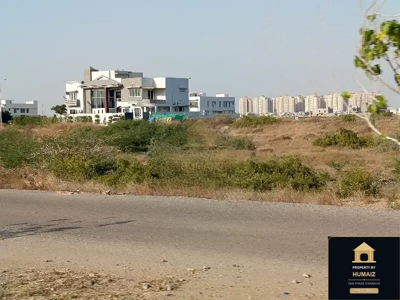 500 Sq. Yd. Residential Plot (Parcel 4) in Khayaban-e-Faisal For Sale in DHA Phase 8 Karachi — Property by Humaiz Architectural Asset