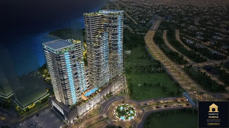 3-Bedroom Luxury Apartment (3 Bath, Suite 23) at HMR Waterfront For Sale in DHA Phase 8 Karachi — Photograph 7