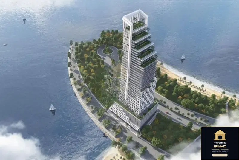 1-Bedroom Luxury Apartment (Sea Facing, 1 Bath, Suite 91) at HMR Waterfront For Sale in DHA Phase 8 Karachi — Photograph 2