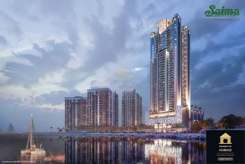 3-Bedroom Luxury Apartment (Sea Facing, 3 Bath, Suite 7) at Tower A For Sale in DHA Phase 8 Karachi — Photograph 5