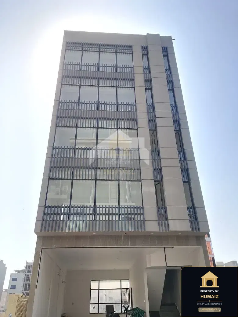 100 Sq. Yd. Commercial Building (Brand New, Unit 4) on Zulfiqar Commercial For Rent in DHA Phase 8 Karachi — Photograph 2