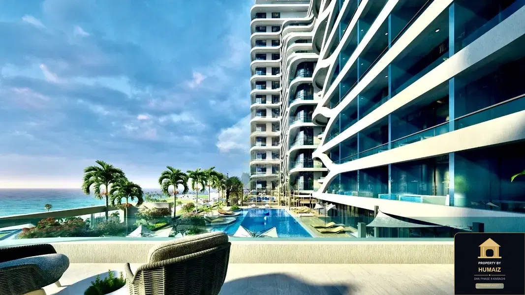 3-Bedroom Luxury Apartment (Corner, 5 Bath, Suite 8) at HMR Waterfront For Sale in DHA Phase 8 Karachi — Photograph 6