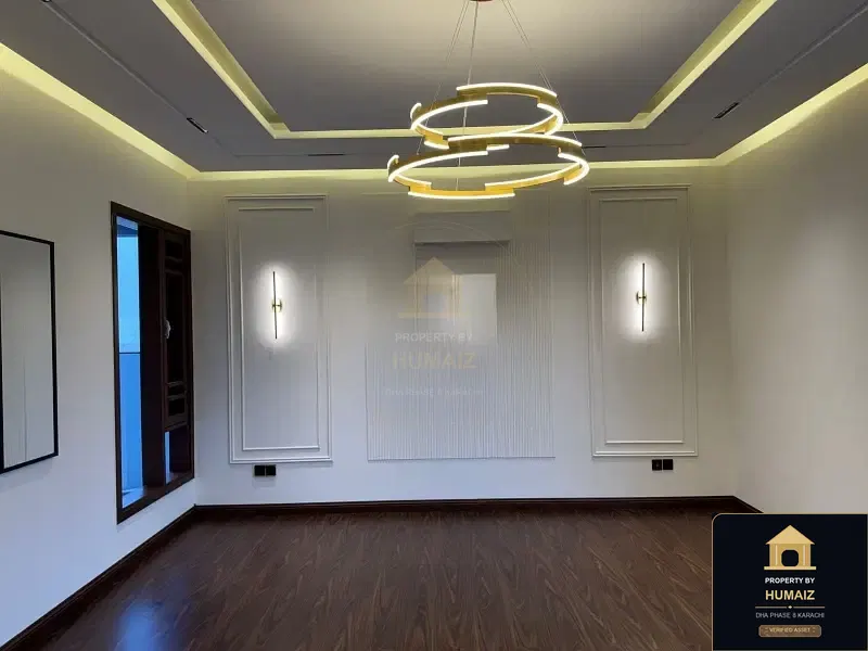 120 Sq. Yd. 4-Bedroom Luxury Villa (Basement, 5 Bath, Residence 1) in DHA Phase 8 For Sale in DHA Phase 8 Karachi — Property by Humaiz Architectural Asset