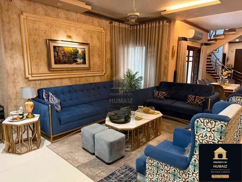 500 Sq. Yd. 4-Bedroom Luxury Villa on Khayaban-e-Iqbal For Rent in DHA Phase 8 Karachi — Photograph 13