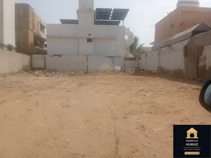 500 Sq. Yd. Residential Plot (Parcel 15) on Zulfiqar Commercial For Sale in DHA Phase 8 Karachi — Property by Humaiz Architectural Asset
