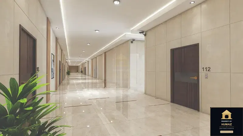 1-Bedroom Luxury Apartment (Sea Facing, 1 Bath, Suite 12) at HMR Waterfront For Sale in DHA Phase 8 Karachi — Photograph 18