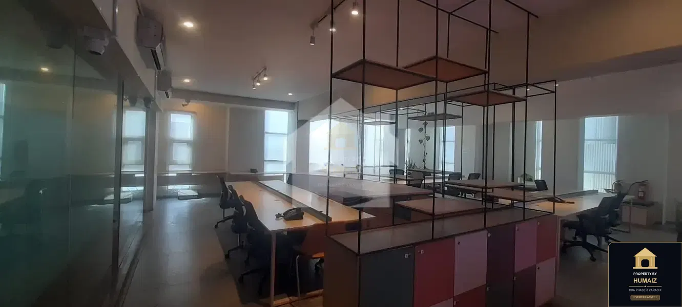 500 Sq. Yd. Corporate Office Space in DHA Phase 8 For Rent in DHA Phase 8 Karachi — Property by Humaiz Architectural Asset