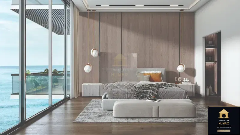 1-Bedroom Luxury Apartment (Sea Facing, 1 Bath, Suite 12) at HMR Waterfront For Sale in DHA Phase 8 Karachi — Photograph 8