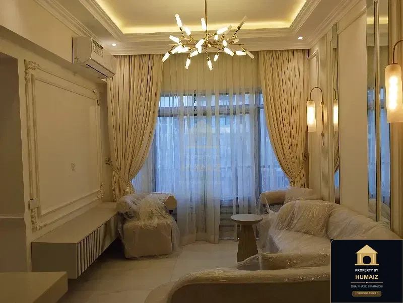 3-Bedroom Luxury Apartment (Brand New, 3 Bath, Suite 15) on Al-Murtaza Commercial For Rent in DHA Phase 8 Karachi — Photograph 3