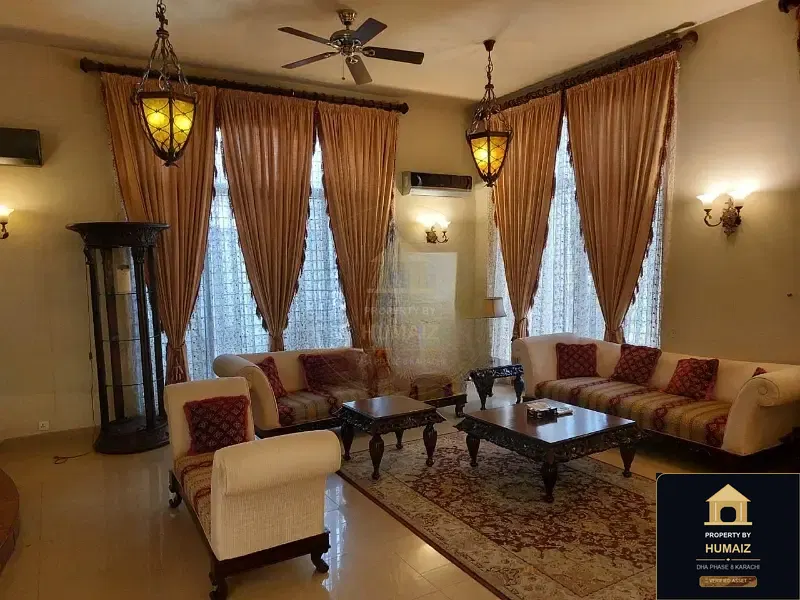 1,000 Sq. Yd. 6-Bedroom Luxury Villa (6 Bath, Residence 20) in DHA Phase 8 For Rent in DHA Phase 8 Karachi — Photograph 9