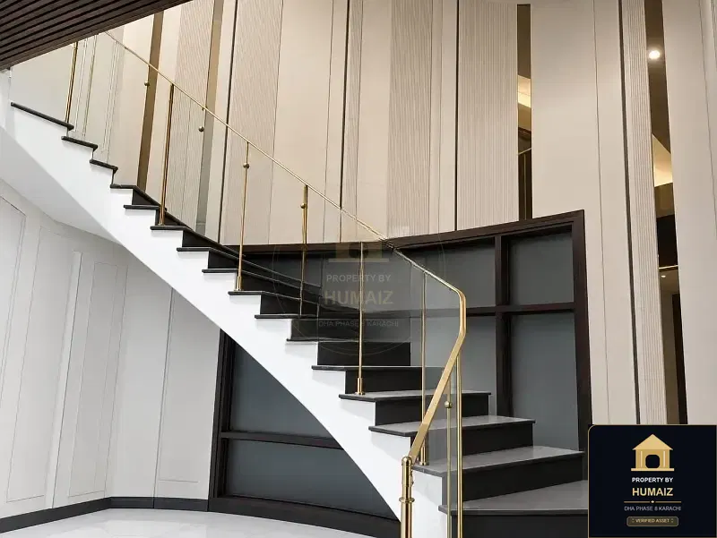 500 Sq. Yd. 6-Bedroom Luxury Villa (West Open, 6 Bath, Residence 3) on Zulfiqar Commercial For Sale in DHA Phase 8 Karachi — Property by Humaiz Architectural Asset