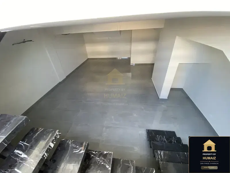 200 Sq. Yd. Commercial Retail Shop (Basement, Unit 6) on Zulfiqar Commercial For Rent in DHA Phase 8 Karachi — Property by Humaiz Architectural Asset